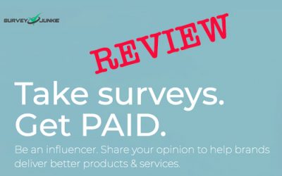 Paid Survey Review:  Survey Junkie
